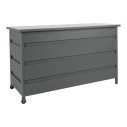 Skrzynia ogrodowa Cassis 450L 130x60x75cm szara House Nordic