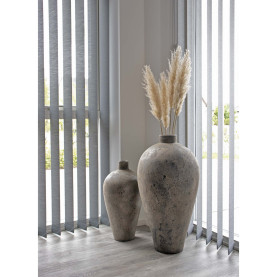 Duży wazon ceramiczny Corvo 60cm szary House Nordic 2