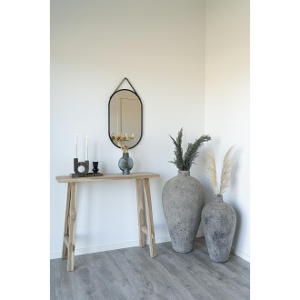Duży wazon ceramiczny Corvo 60cm szary House Nordic