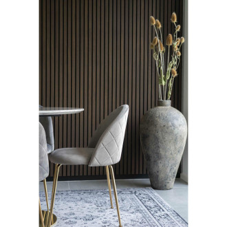 Duży wazon ceramiczny Corvo 80cm szary House Nordic
