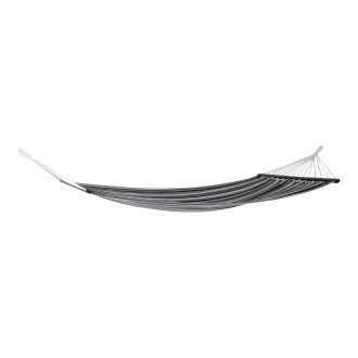 Hamak ogrodowy w paski Lamia 200x120cm szary House Nordic