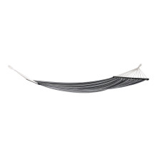 Hamak ogrodowy w paski Lamia 200x120cm szary House Nordic