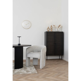 Krzesło tapicerowane Monroe beżowo-szare House Nordic 2