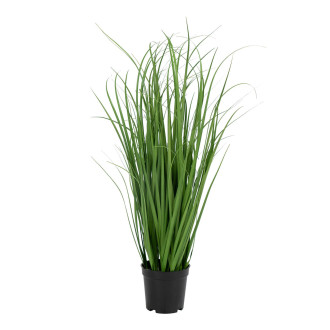 Sztuczna trawa w czarnej donicy 68cm House Nordic