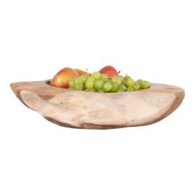 Miska dekoracyjna z drewna tekowego Rio 40cm House Nordic 2