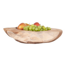 Miska dekoracyjna z drewna tekowego Rio 40cm House Nordic