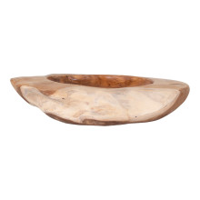 Miska dekoracyjna z drewna tekowego Rio 40cm House Nordic