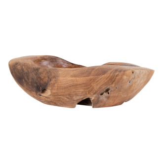 Miska dekoracyjna z drewna tekowego Rio 30cm House Nordic