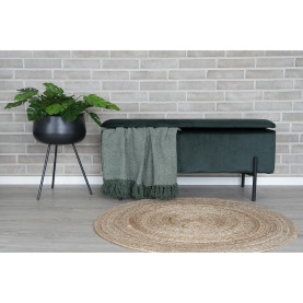 Dywan jutowy okrągły Bombay 120cm House Nordic 2