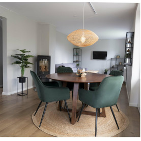 Dywan jutowy okrągły Bombay 180cm House Nordic 2
