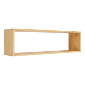 Półka bambusowa na ścianę Ember 70x15x19,5cm House Nordic 2