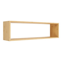 Półka bambusowa na ścianę Ember 70x15x19,5cm House Nordic