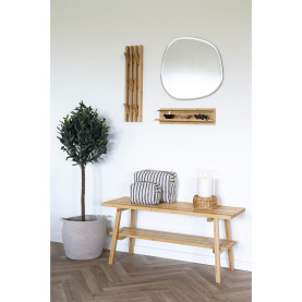 Półka ścienna bambusowa Ember 45x10x12cm House Nordic 2