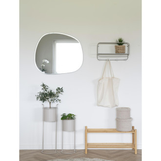 Półka na buty dwupoziomowa bambusowa Manaus 70cm House Nordic