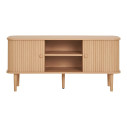 Szafka rtv na nóżkach Nikko 113x40cm sosna naturalna House Nordic