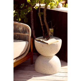 Stolik pomocniczy Bonita 40cm terrazzo House Nordic