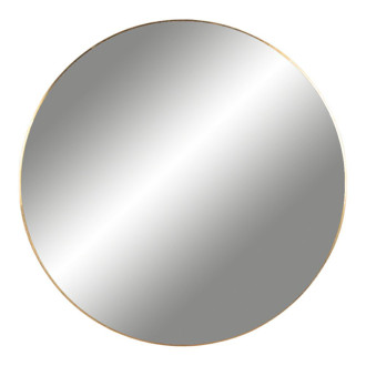 Lustro okrągłe w złotej ramie Jersey 100cm House Nordic