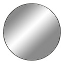 Lustro okrągłe w czarnej ramie Jersey 80cm House Nordic