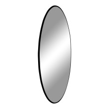 Lustro okrągłe w czarnej ramie Jersey 100cm House Nordic