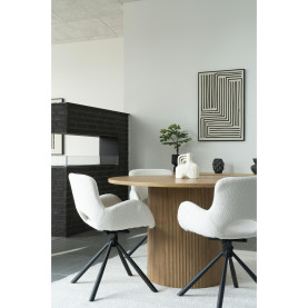 Obraz / wydruk na płótnie - czarne linie Lipari 60x90cm No.3 House Nordic 2