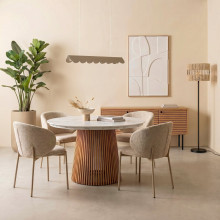 Obraz strukturalny - relief wabi sabi Madeline 60x90cm No.1 House Nordic