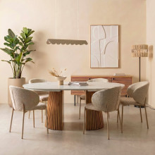 Obraz strukturalny - relief wabi sabi Madeline 60x90cm No.1 House Nordic
