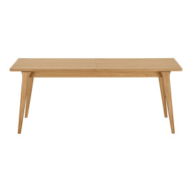 Stół rozkładany fornirowany Darwin 100x240-340cm dąb naturalny House Nordic 2