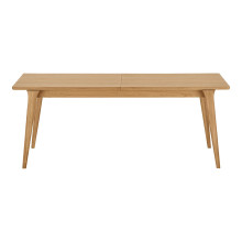 Stół rozkładany fornirowany Darwin 100x240-340cm dąb naturalny House Nordic