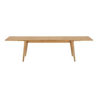 Stół rozkładany fornirowany Darwin 100x240-340cm dąb naturalny House Nordic