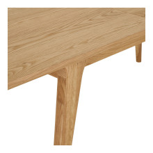 Stół rozkładany fornirowany Darwin 90x180-230cm dąb naturalny House Nordic