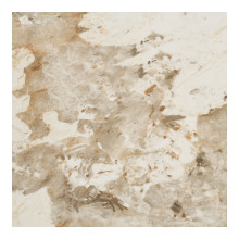 Stół okrągły z ceramicznym blatem na ryflowanej jednej nodze Athens 120cm ceramika / brąz House Nordic
