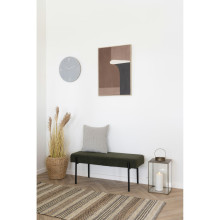 Zegar okrągły z cichymi wskazówkami Ravenna 40cm szary przecierany House Nordic