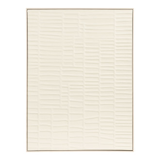 Obraz strukturalny - relief japandi Ena 60x80cm beżowy House Nordic