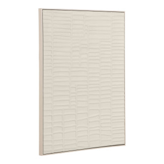 Obraz strukturalny - relief japandi Ena 60x80cm beżowy House Nordic