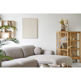 Obraz strukturalny - relief japandi Ena 60x80cm beżowy House Nordic