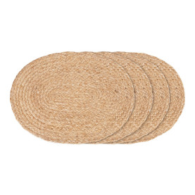 Zestaw 4 podkładek jutowych owalnych Bombay 45cm House Nordic
