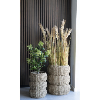 Zestaw 2 koszy Sarbas trawa wodna House Nordic