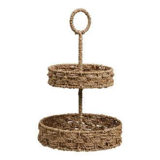 Taca Rifbjerg trawa morska naturalna 25x40,5 cm House Nordic