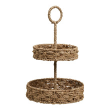 Taca Rifbjerg trawa morska naturalna 25x40,5 cm House Nordic