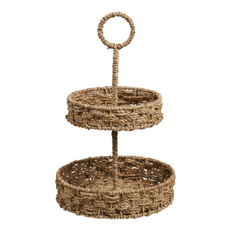 Taca Rifbjerg trawa morska naturalna 25x40,5 cm House Nordic
