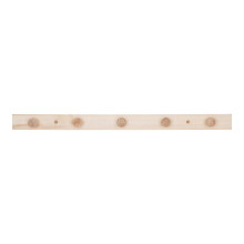 Wieszak ścienny drewniany 5 haczyków Abano 70cm House Nordic
