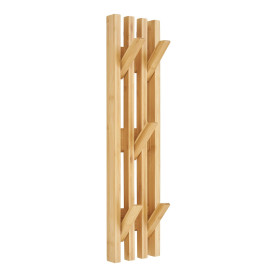 Wieszak ścienny bambusowy 5 haczyków Ember 60cm House Nordic