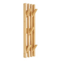 Wieszak ścienny bambusowy 5 haczyków Ember 60cm House Nordic