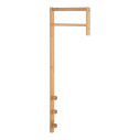 Wieszak ścienny do przedpokoju Trento bambusowy 82cm House Nordic