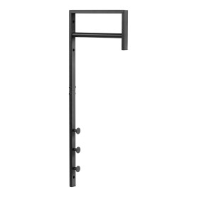 Wieszak ścienny Trento czarny metalowy do przedpokoju i garderoby 82cm House Nordic 2