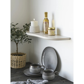 Półka o organicznym kształcie Botta 57cm beżowa House Nordic