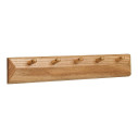 Wieszak ścienny drewniany 5 haczyków Barco 50cm House Nordic