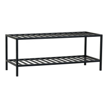 Półka metalowa na na buty Vita 79x34cm czarna House Nordic