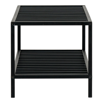 Półka metalowa na na buty Vita 79x34cm czarna House Nordic