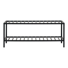 Półka metalowa na na buty Vita 79x34cm czarna House Nordic